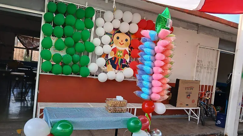 En la escuela se realizó una kermés.